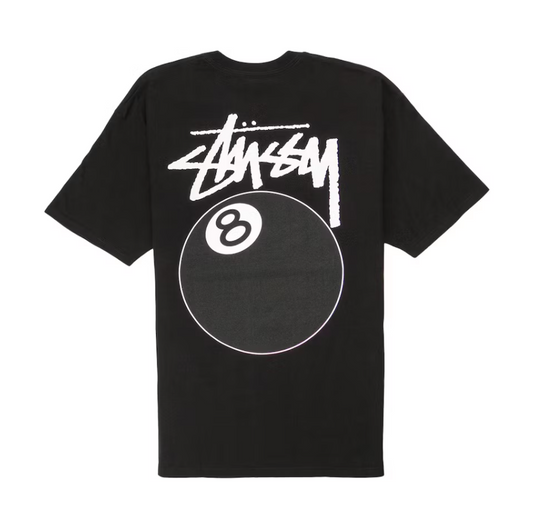 Stussy 8 Ball Tee Pigment Dyed Black