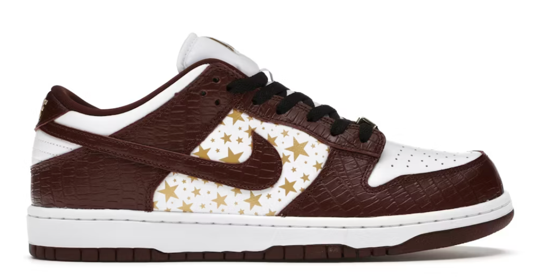 Nike Dunk Low Supreme Brun