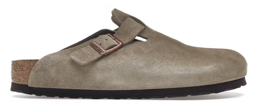 Birkenstock Boston Suede Leather Taupe