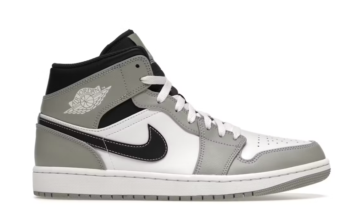 Air Jordan 1 Mid Grey Anthracite